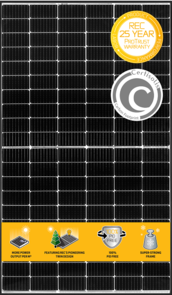 REC TwinPeak 4 solar panel with CERTISOLIS certification