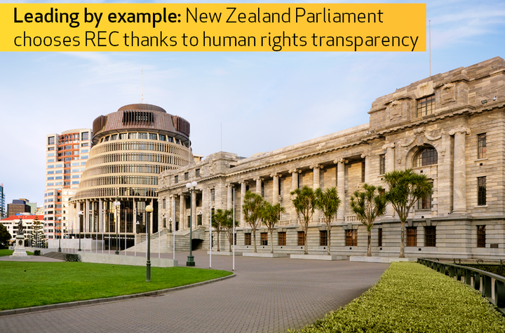 Image of Parliament House in Wellington, New Zealand