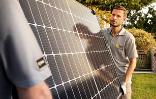 Premium REC solar panels for homes, business, and power plants, eligible for 25-year REC ProTrust warranty from REC Certified Solar Professional installers