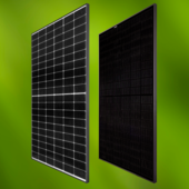 REC TwinPeak 4 and REC TwinPeak 4 Black panels on green background